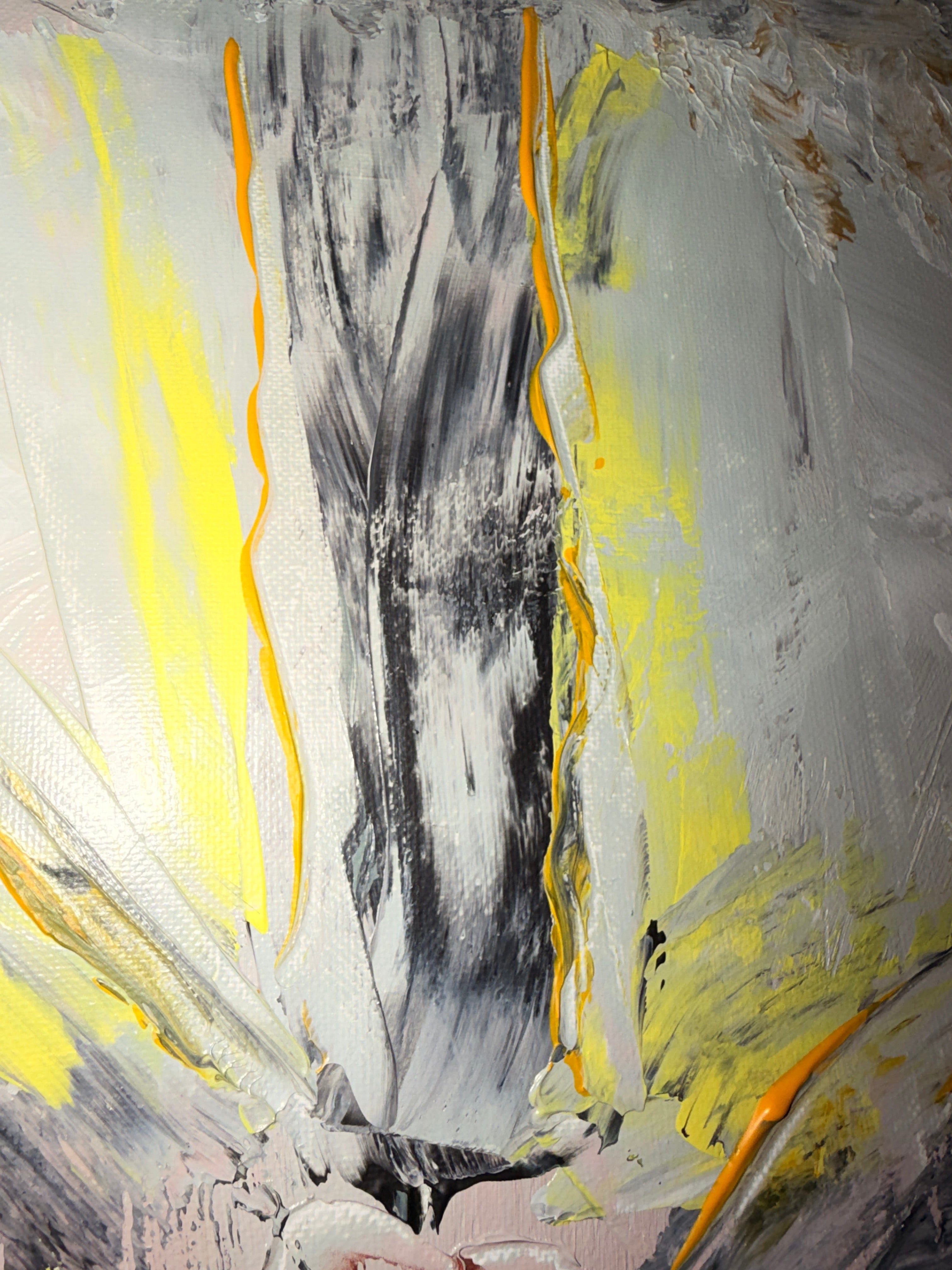33.2 - Œuvre Originale - Toile Acrylique Abstraite 16x20" - précommande
