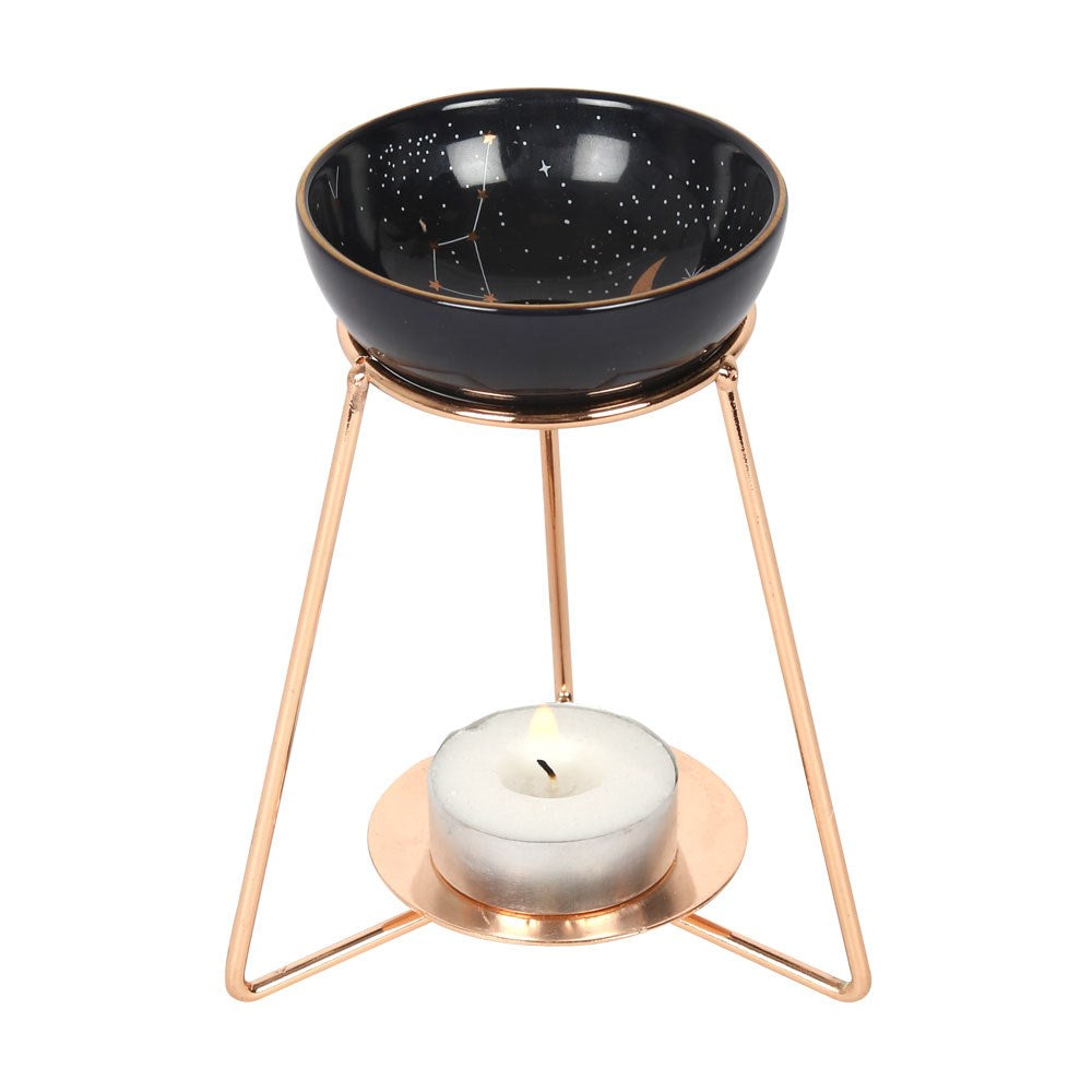 Galaxy Rose Gold - Brûleur Pour Cire Magique Céramique Créations Sortilege