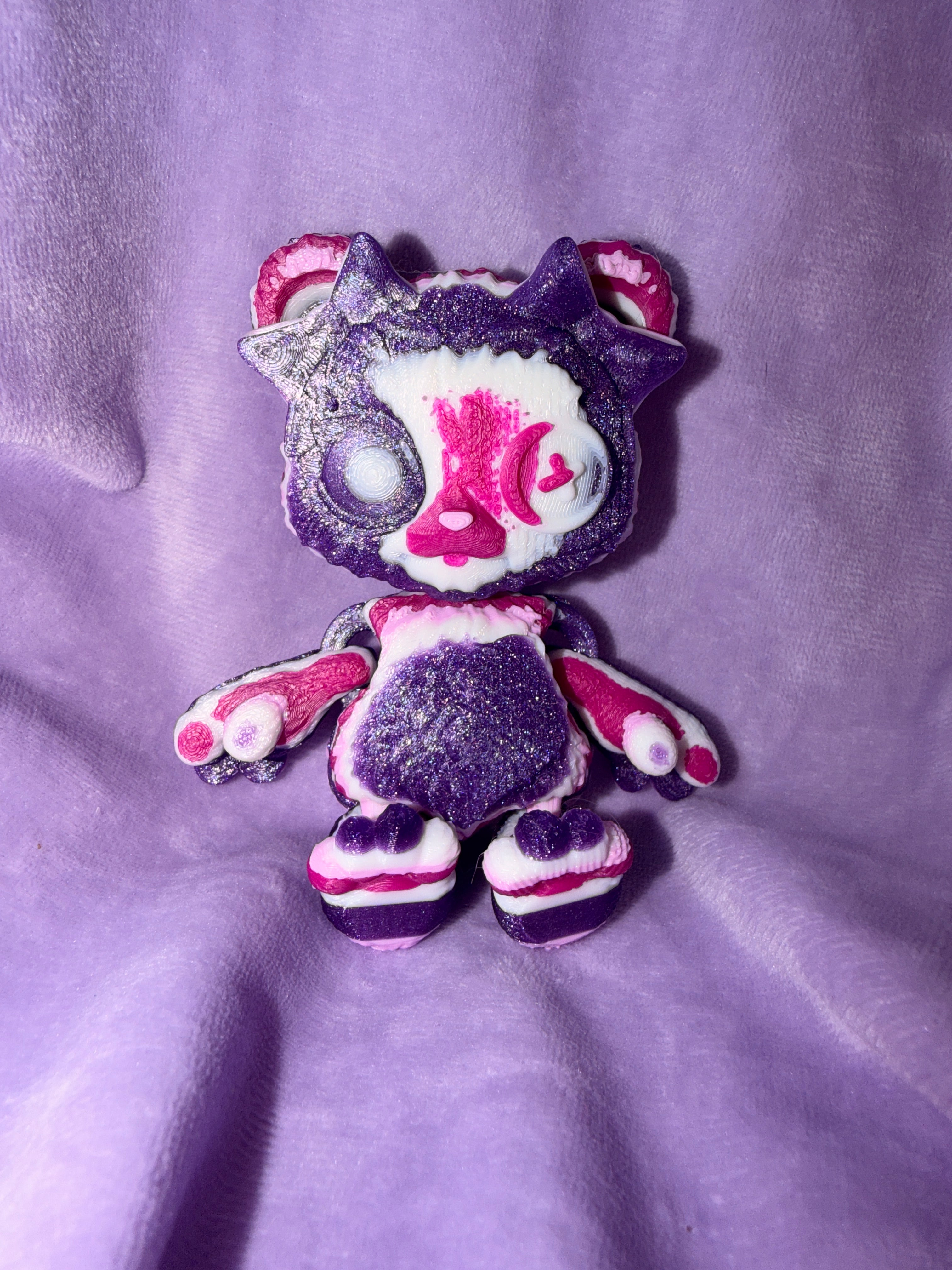 Ourson Patchy - Flush Hypnotic Glitter