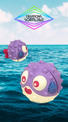 Puffy Fish Glam’Glitter - Luxe - BubbleGum Créations Sortilege