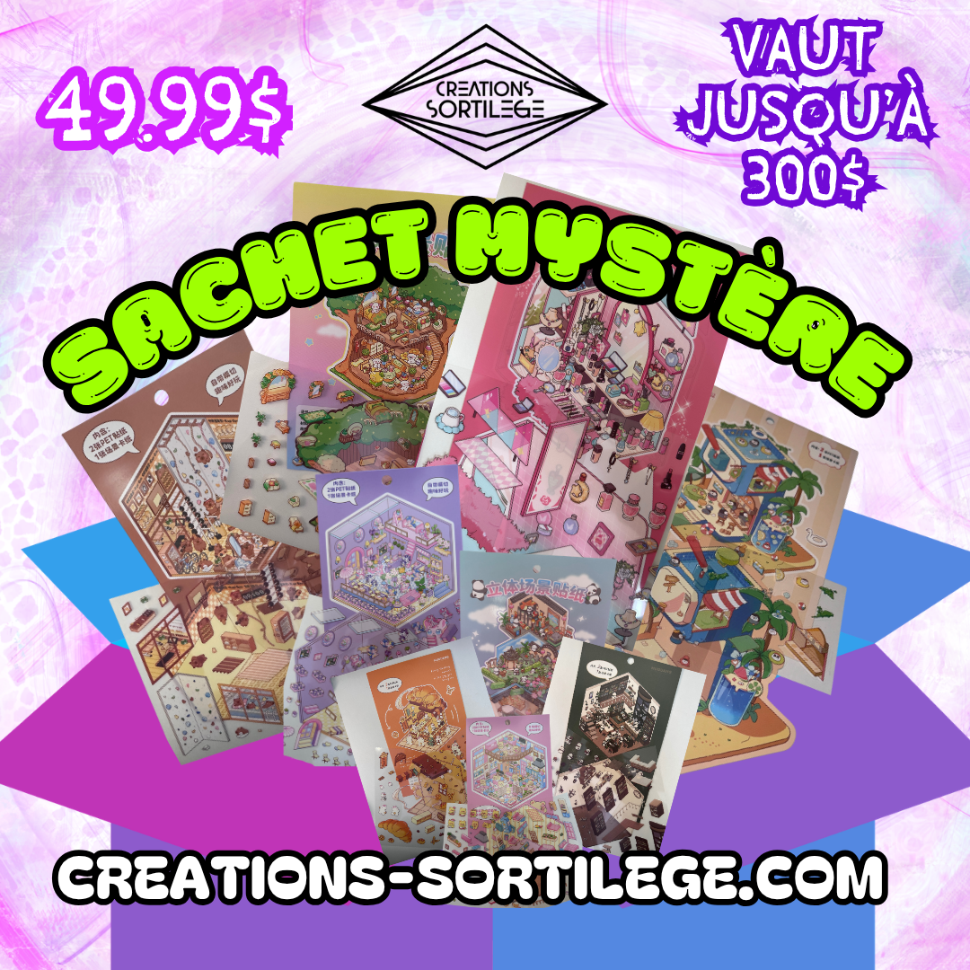 Sachet Surprise - Scène Rêvélia - Valeur Jusqu’à 300$