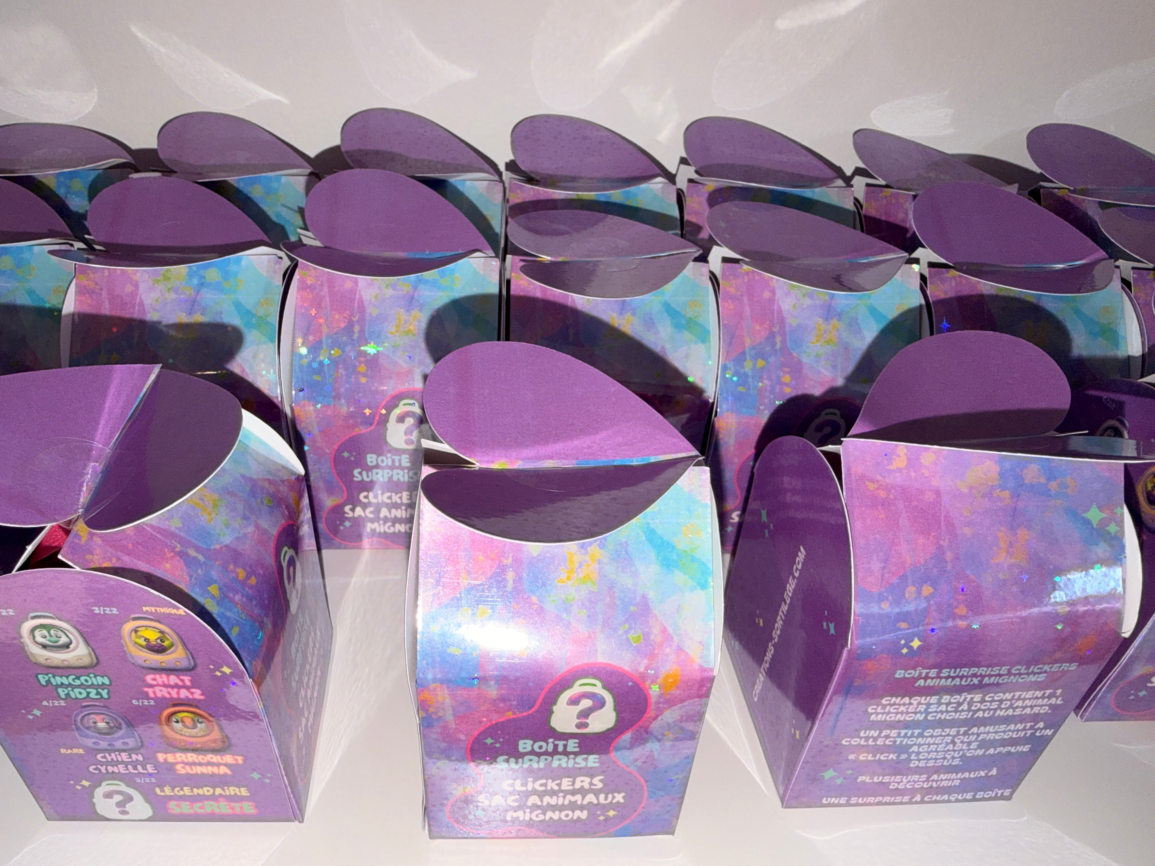 Boite Surprise - Clickers Sac Animaux Mignon - Blind Box