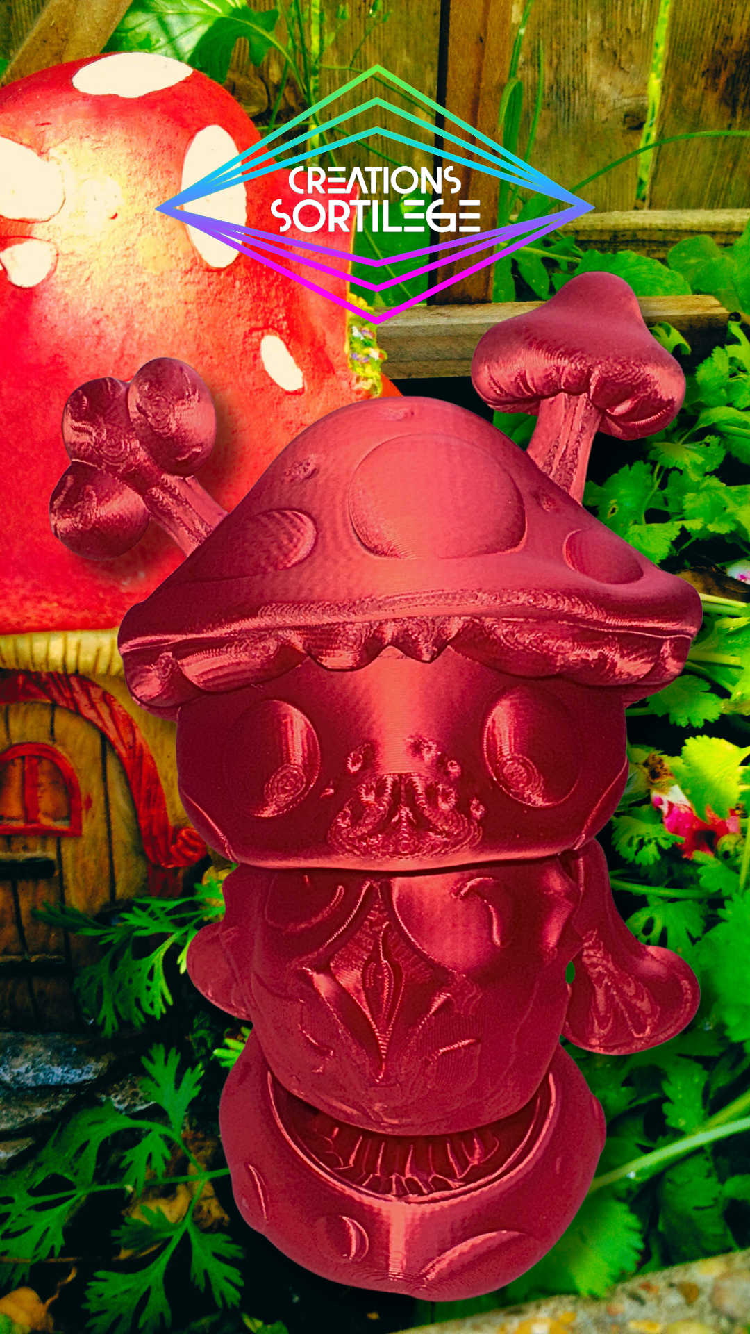 Arka-Armalus - XL - Rouge Silk Créations Sortilege