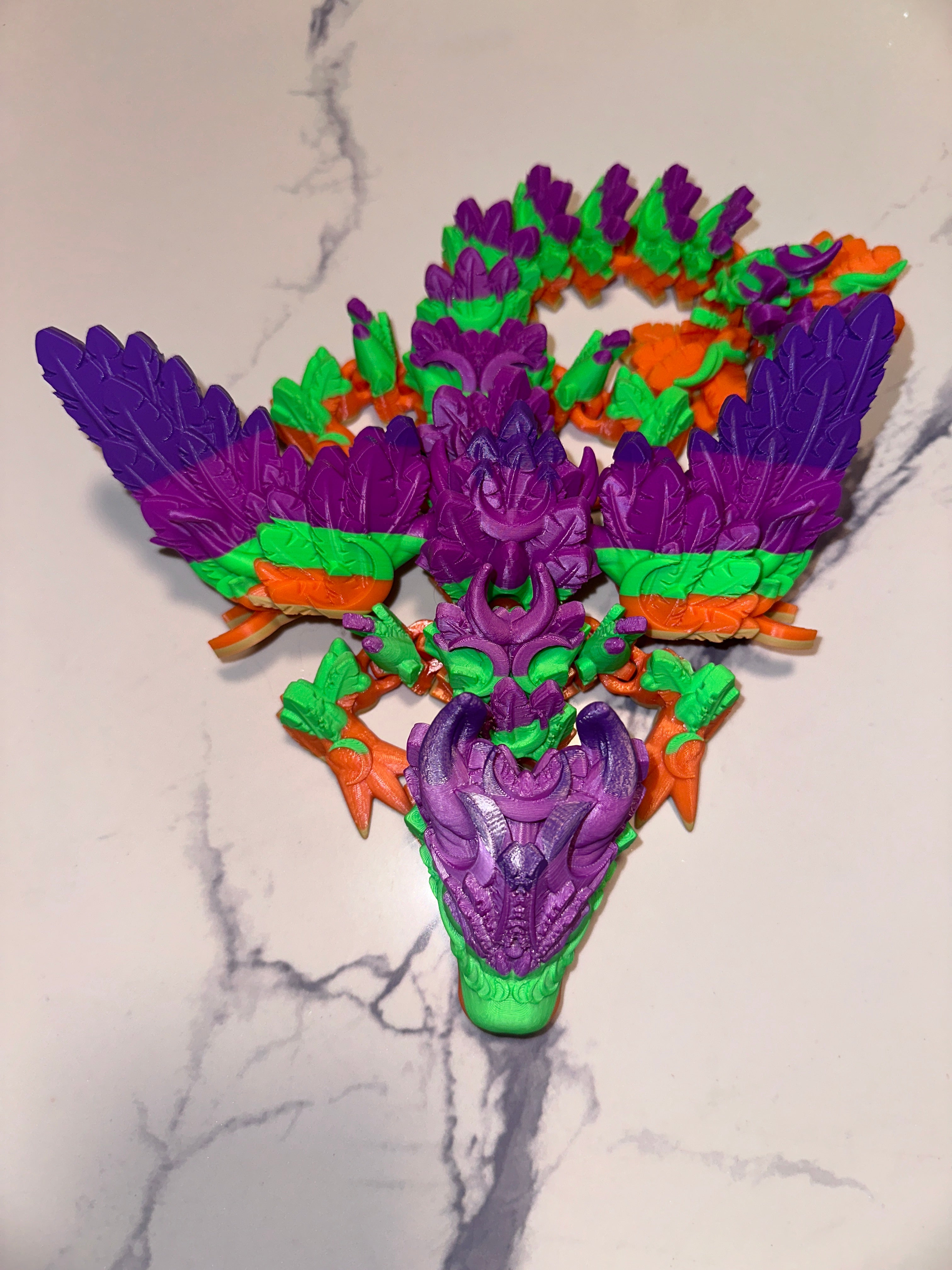 Bébé Dragon Luna - Grand - Semis Flush Créations Sortilege
