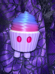 Cupcake Licorne Glitter Sur Jambe - Géant - Ultra Luxe Créations Sortilege