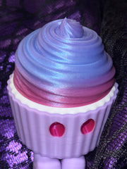 Cupcake Licorne Glitter Sur Jambe - Géant - Ultra Luxe Créations Sortilege