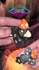 Corbeau Magicien - Petit - Crème D’automne Glitter Luxe Créations Sortilege