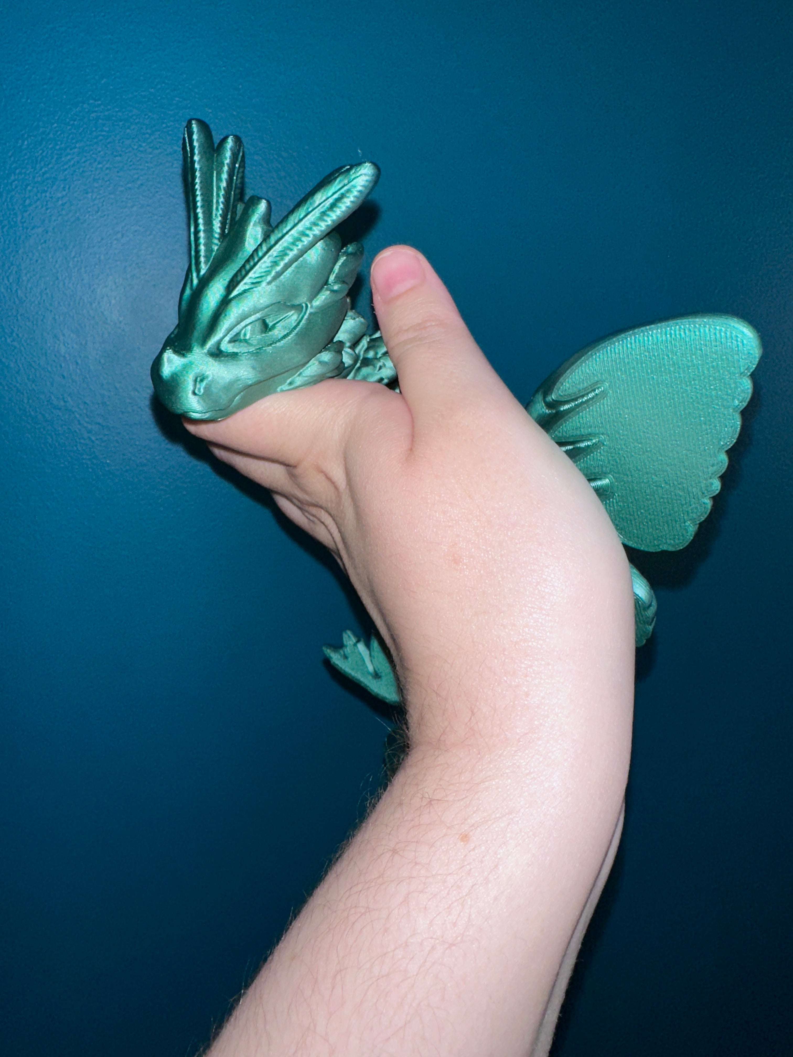 Dragon Mythe De La Mort - XL - Jade Metalic Créations Sortilege