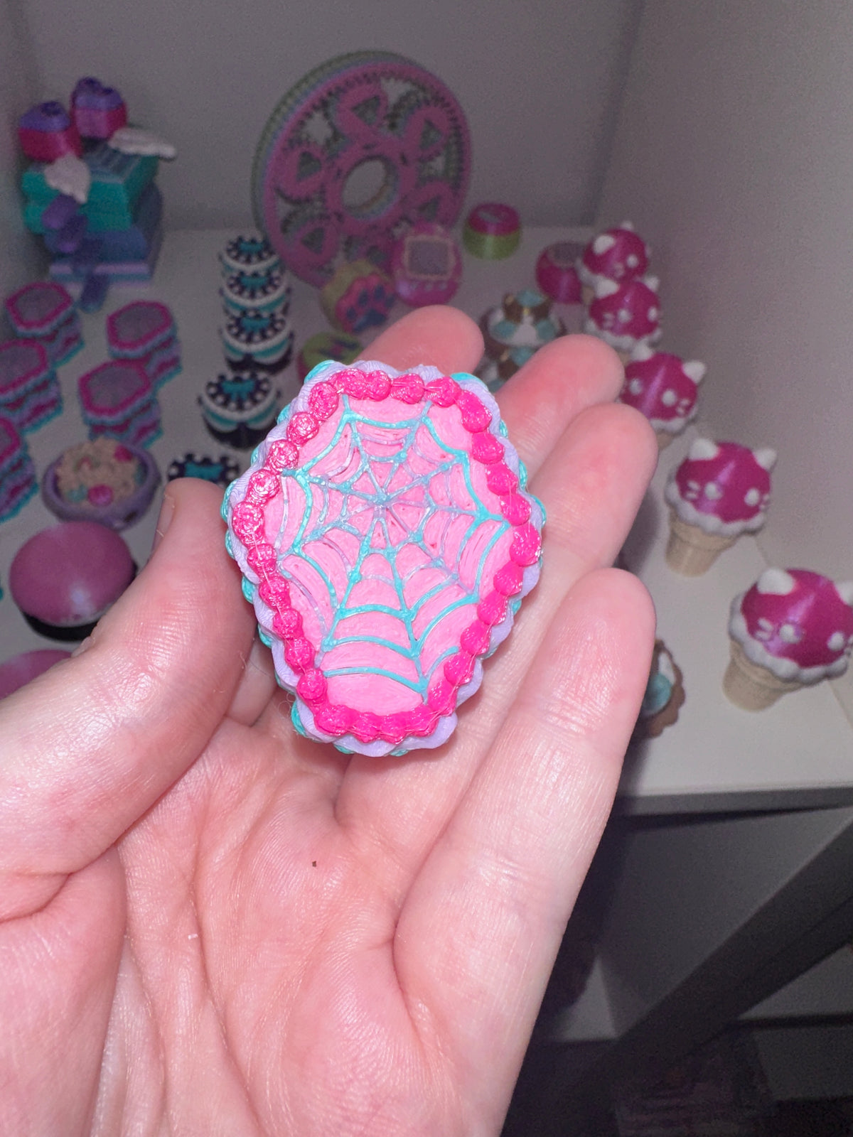 Clickers Gâteau Cercueil Toile - Émeraude Bonbon