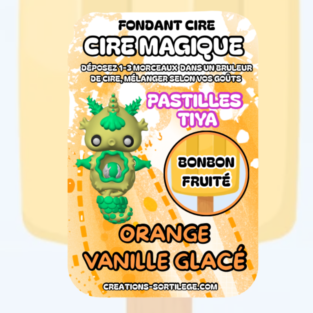Cire Magique - Orange Vanille Glacé