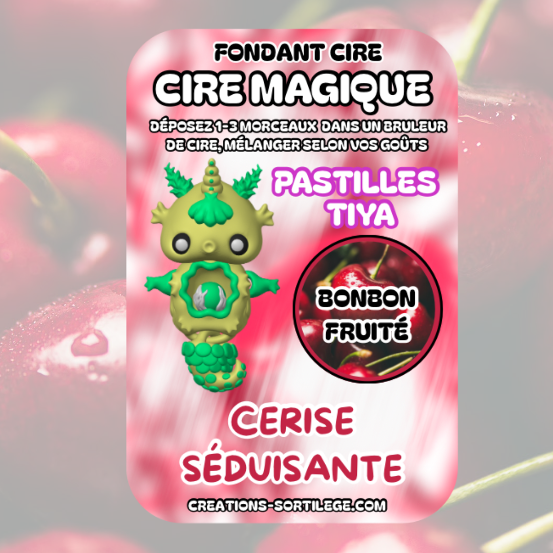 Cire Magique - Cerise Séduisante Créations Sortilege