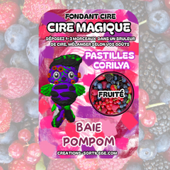 Cire Magique - Micro Collection Rouge Fruité Créations Sortilege