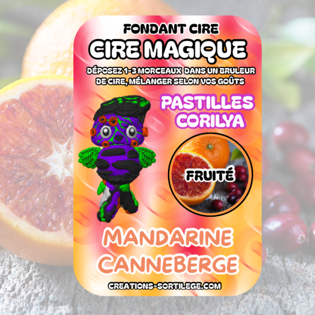 Cire Magique - Micro Collection Rouge Fruité Créations Sortilege