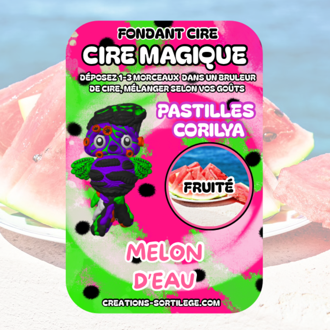Cire Magique - Micro Collection Rouge Fruité Créations Sortilege