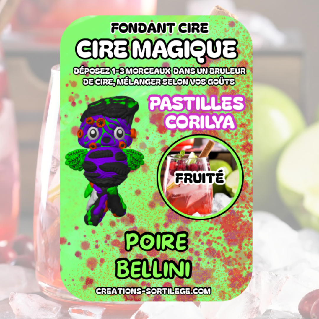 Cire Magique - Micro Collection Rouge Fruité Créations Sortilege