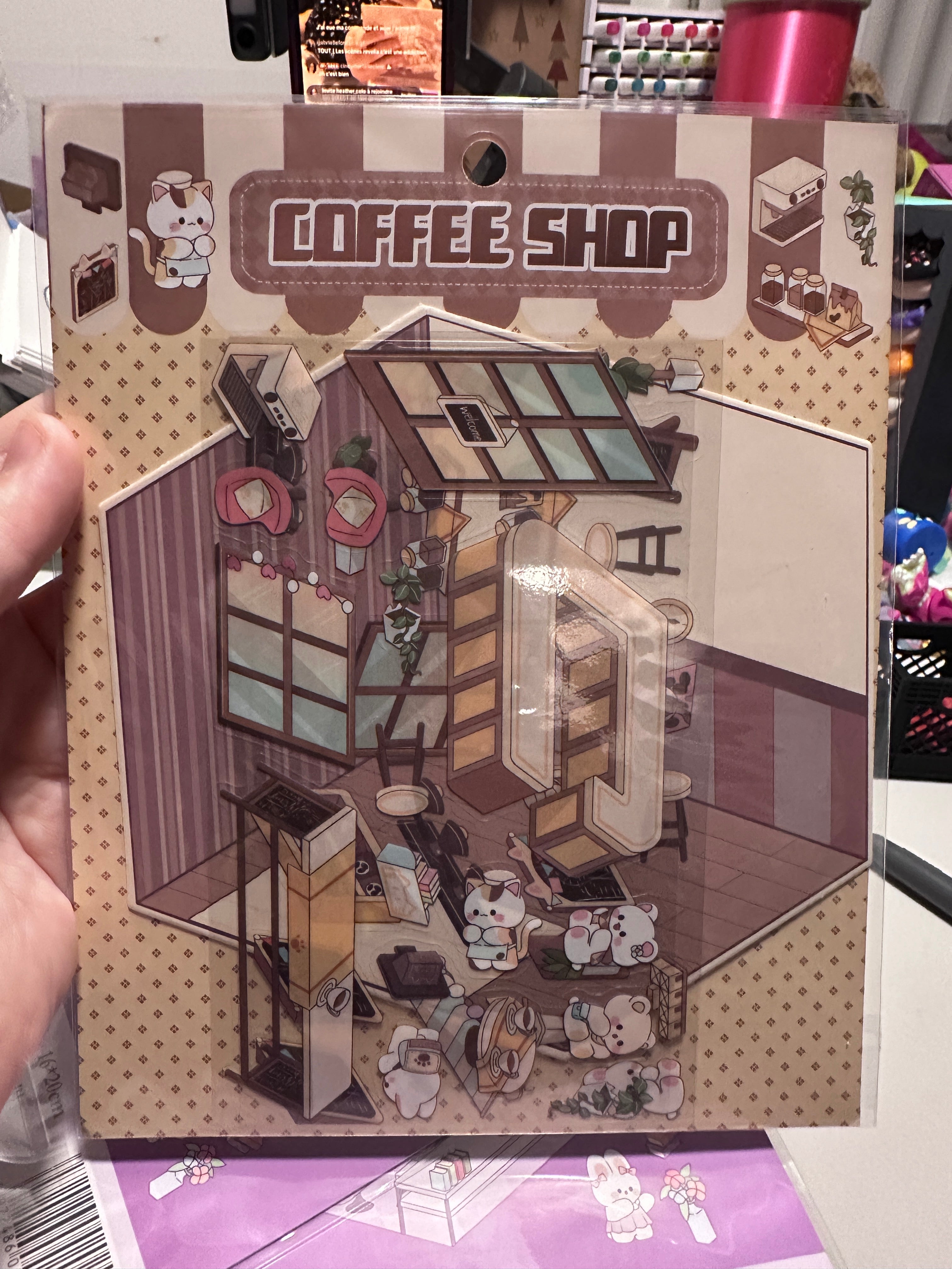 305. Scène Rêvélia - XL- Café Brûlerie Grande Pattes! Créations Sortilege
