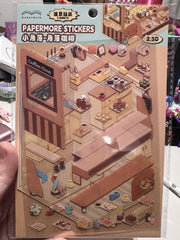 307. Scène Rêvélia - Rectangle - Standard - Un Café À Apporter Svp ! Créations Sortilege