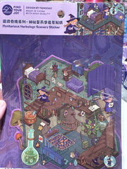 313. Scène Rêvélia - XL- La Sorcière Étudie C’est Recette Créations Sortilege