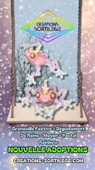 Grenouille Festive - Déguisement De Reine - Moyen - Pastel Rainbow Créations Sortilege