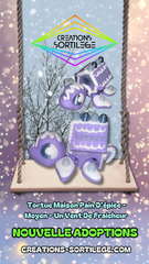 Tortue Maison Pain D’épice - Moyen - Un Vent De Fraicheur Créations Sortilege