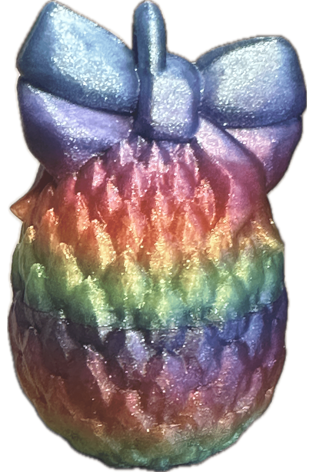 Mini Œuf Dragon - Rainbow Glitter Créations Sortilege
