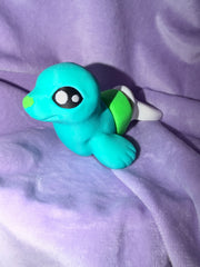 Phoque Joueur - Grand - Turquoise - imp - mauvais paramètre Créations Sortilege