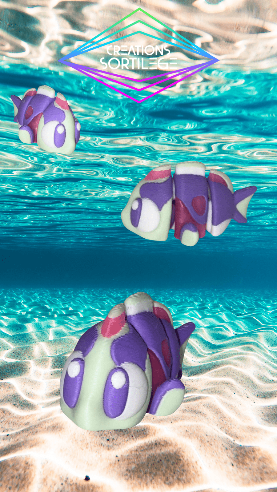 Poisson Chirurgien - Petit - Rosie Land Créations Sortilege