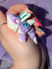 Requin Lapin - Moyen - Glitter Lilas Créations Sortilege