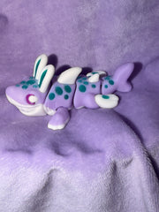 Requin Lapin - Moyen - Glitter Lilas Créations Sortilege