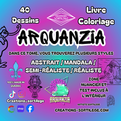 Saga Mandala & Réaliste - 1 - Arquanzia Créations Sortilege