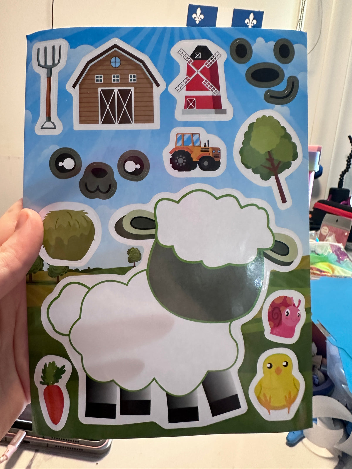 Scène Rêvélia - Apprenti - La Ferme Créations Sortilege