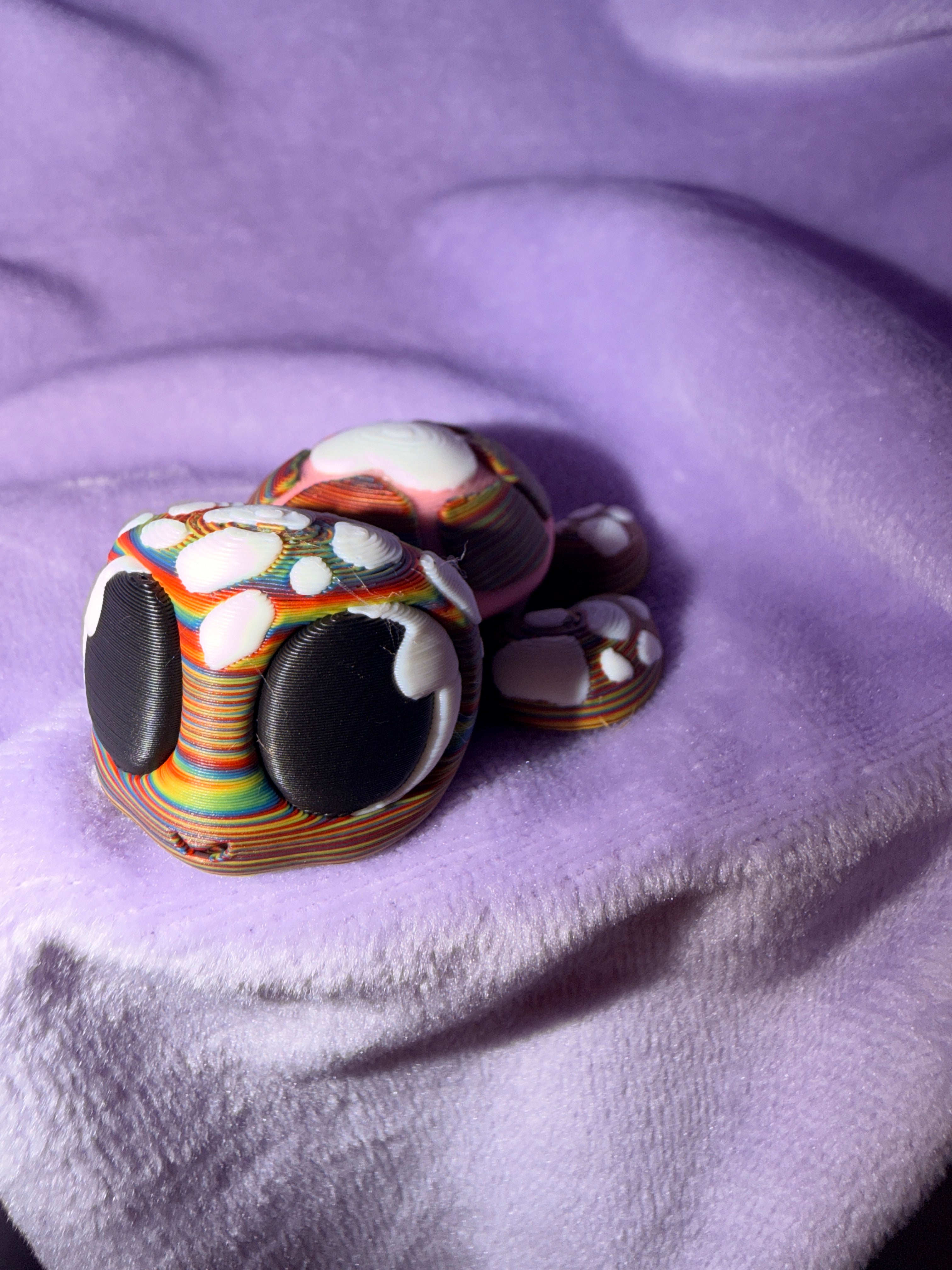 Tortue Cœur - Petite - Psychédélique Bois Créations Sortilege